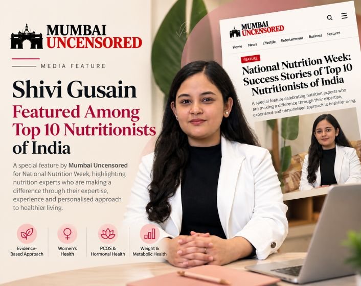 Shivi Gusain Featured Among Top 10 Nutritionists of India